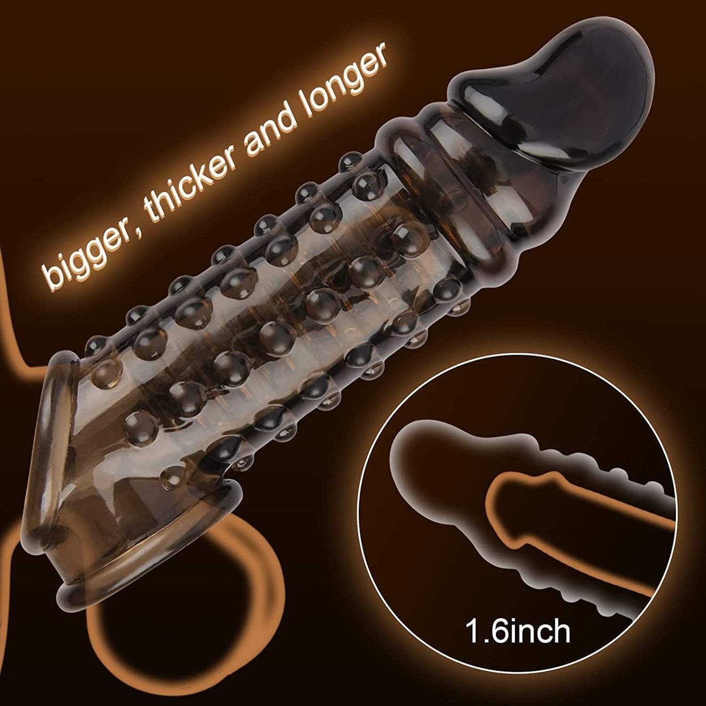 Condom Male ,Condom Adult Lock Crystal Case Special Design
